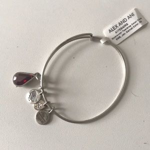 Alex and Ani - January birthstone bracelet